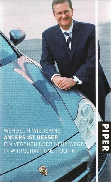 Wendelin Wiedeking schreibt über seine Wege in Wirtschaft und Politik. Foto: Auto-Reporter